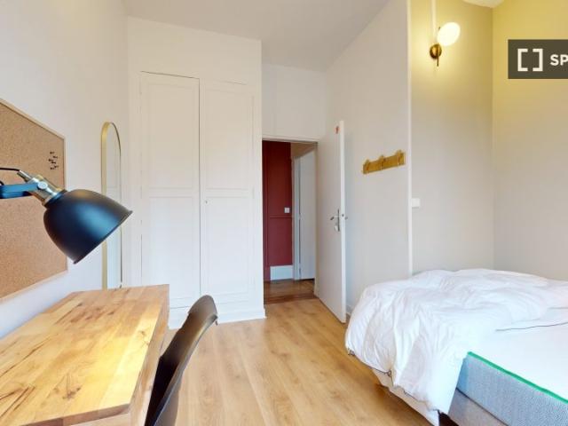 Chambre en colocation à louer à Manin Jaurès, Paris