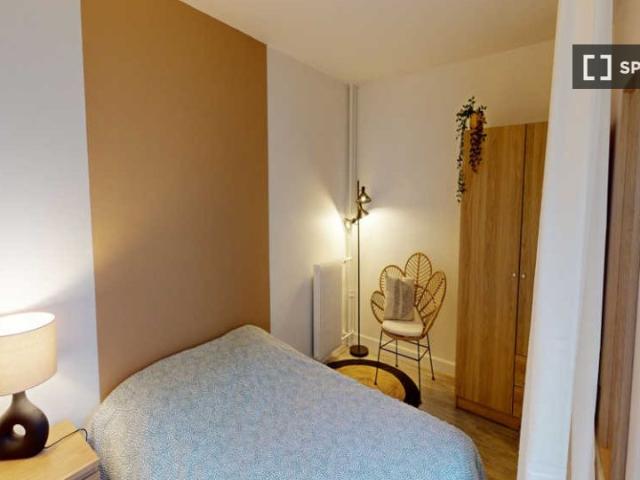 Chambre en colocation à louer à Manin Jaurès, Paris