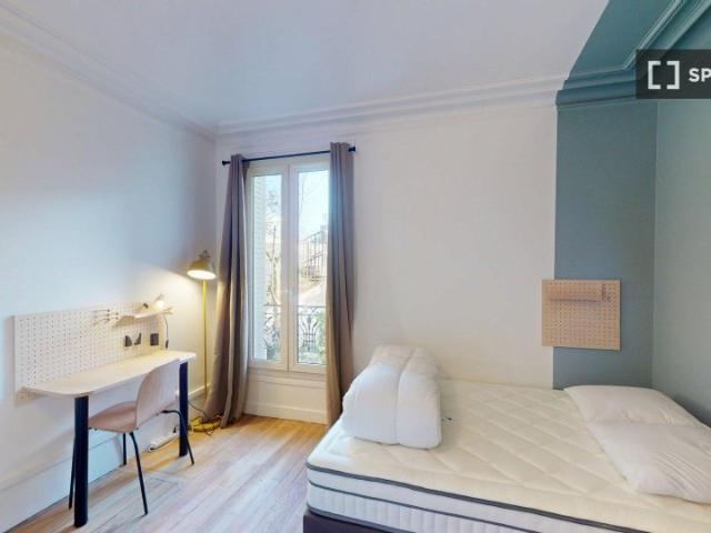 Chambre dans un appartement partagé de 4 personnes à Manin Jaurès, Paris