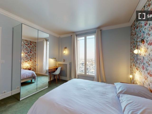 Chambre en colocation à louer à Montmartre, Paris