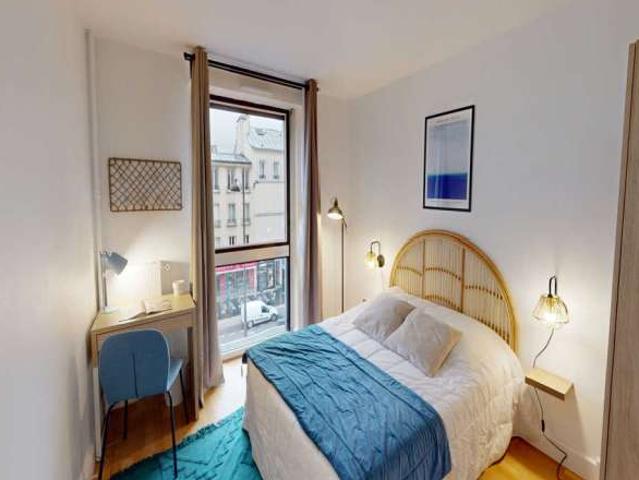 Chambre en colocation à louer à Paris