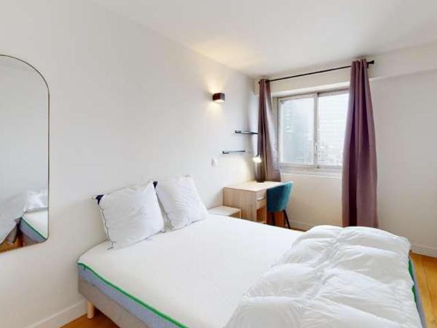Chambre en colocation à louer à Gambetta, Paris