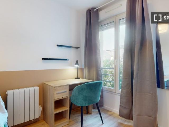 Chambre en colocation à louer à La Plaine, Paris
