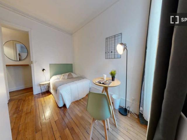 Chambre dans un appartement partagé à Clignancourt, Paris