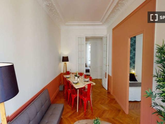 Chambre dans un appartement partagé de 8 chambres, Péreire Malesherbes, Paris