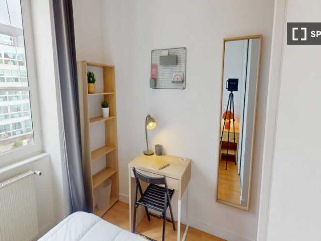 Chambre dans un appartement de 5 chambres à Perrache Confluence, Lyon