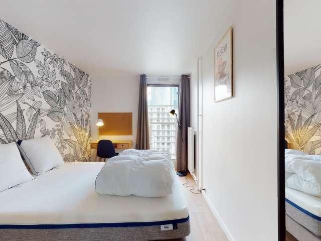 Chambre en colocation à louer dans le Parc Nord, Paris
