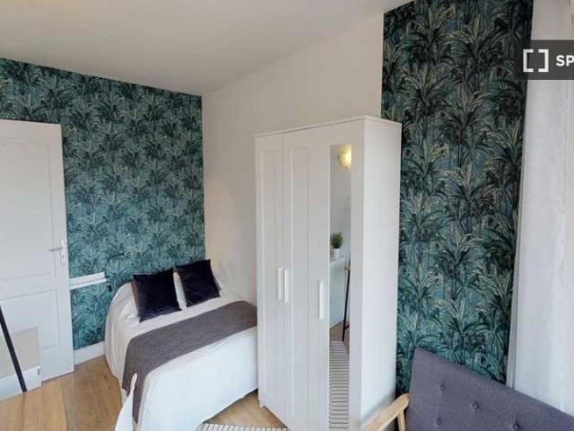 Chambre en colocation dans un appartement de 4 chambres à louer à Danube, Paris