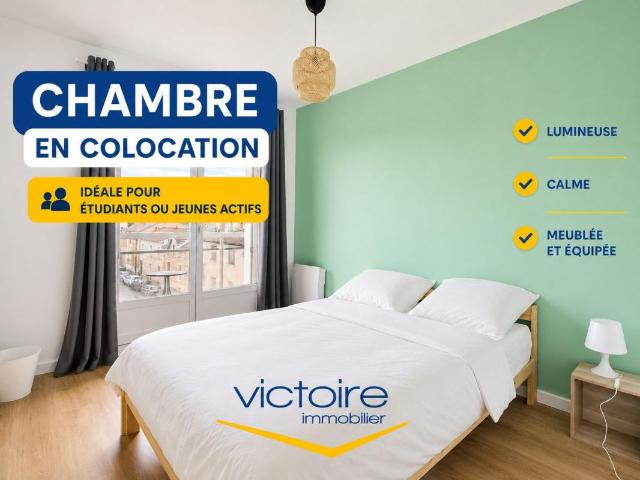 CHAMBRE EN COLOCATION – LYON 3 Route de Genas
