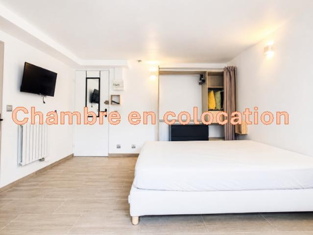 Chambre en colocation RDC 19,69 m2 Meublé