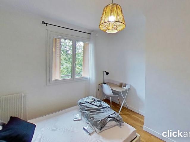 Chambre en colocation – Villeurbanne 69100 – Proche transports et commodités