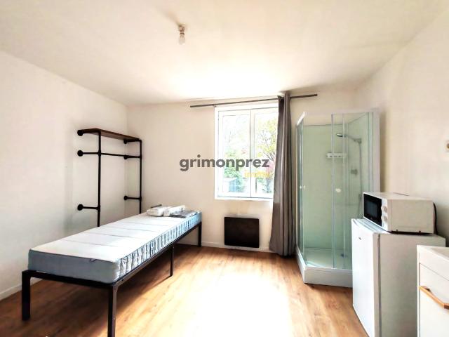 CHAMBRE EN COLIVING MEUBLEE AVEC DOUCHE 14,5 M2 ROUBAIX PROCHE CENTRE VILLE