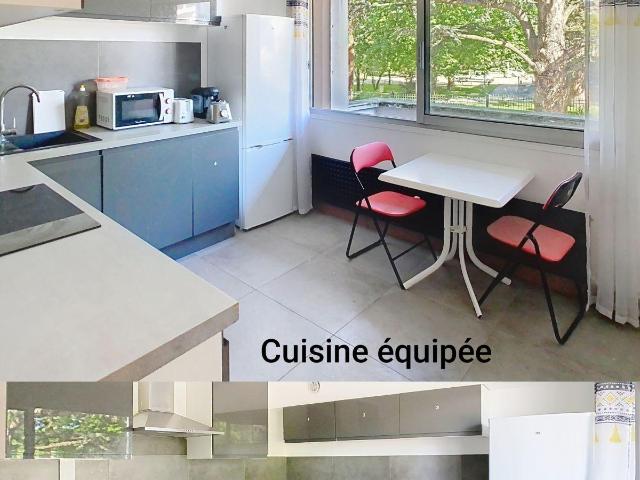 Chambre équipée 14m2 gare CEVA tram 17 > Genève
