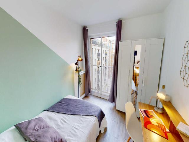 Chambre in Paris Rue Roger Bacon