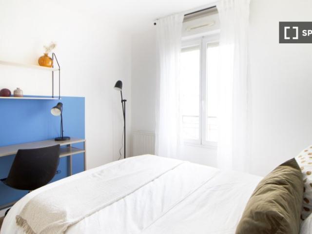 Chambre partagée, La Plaine, Paris