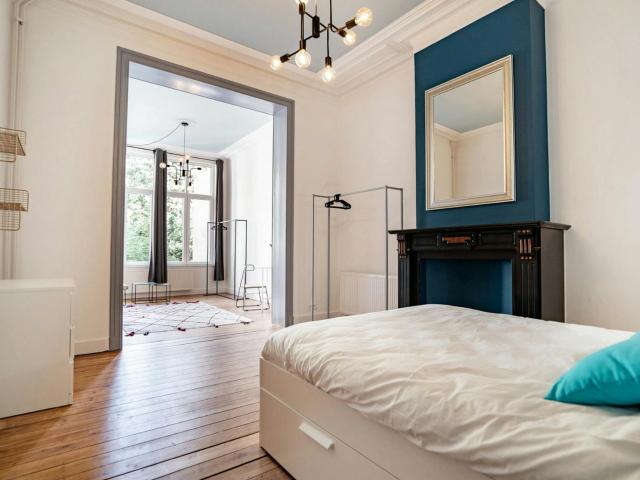 Chambre privée à louer à Ixelles, Rue de Hennin