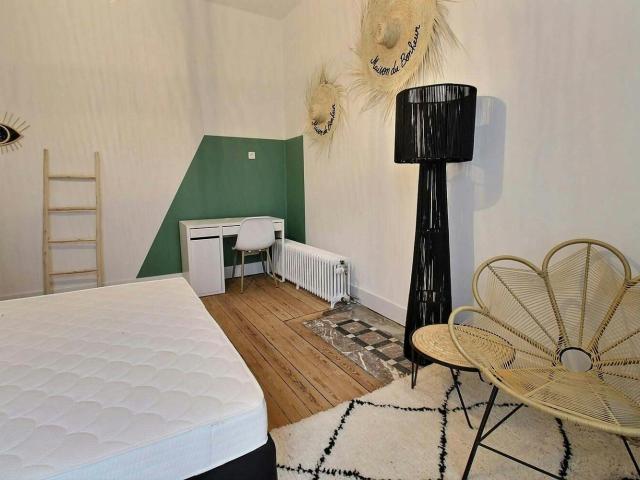 Chambre privée à louer à Liège, Rue Fabry