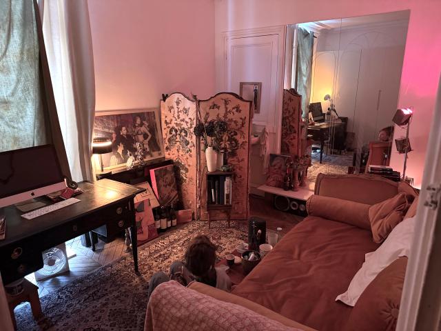 Chambre privée dans grand apartement Haussmannian