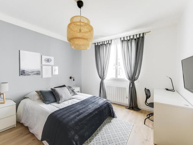 Chambre Standing 15m² Tram T3 Tout Inclus + Ménage