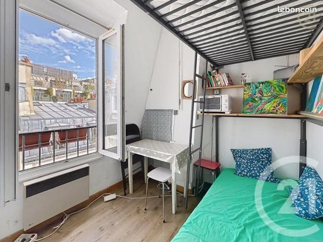 Chambre 1 pièce 6 m²