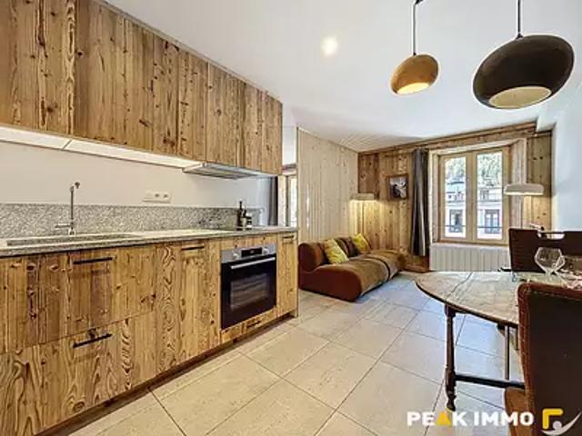 Chamonix Mont Blanc 74400 Achat / Vente appartement 1 pièce t1