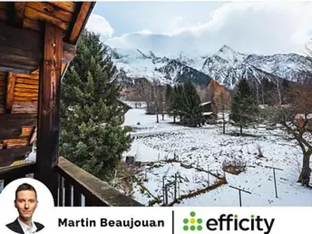 Chamonix Mont Blanc 74400 Achat / Vente appartement 3 pièces t3 jardin balcon