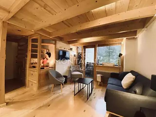 Chamonix Mont Blanc 74400 Achat / Vente appartement 3 pièces t3