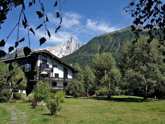 CHAMONIX PLAINE DES PRAZ appartement 1 pièce coin chambre