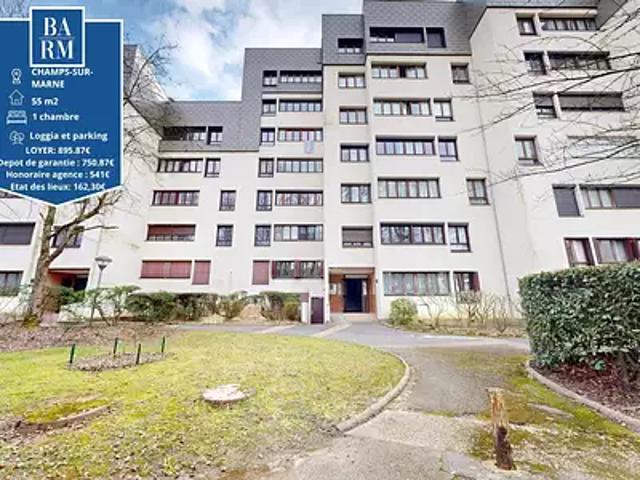 Champs sur Marne 77420 Location appartement 2 pièces t2