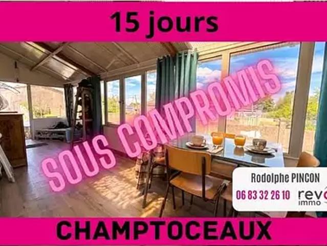 Champtoceaux 49270 Achat / Vente maison 5 pièces t5 au dernier étage