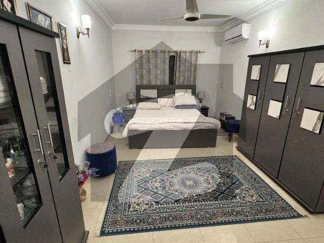 Chance Deal 2 Bed DD 1st Floor With Lift Full Furnished For Rent In Nishat Commercial Big Size Room And Flat Size 1800 Square Feet No Chatting Only Call Nishat Commercial Area