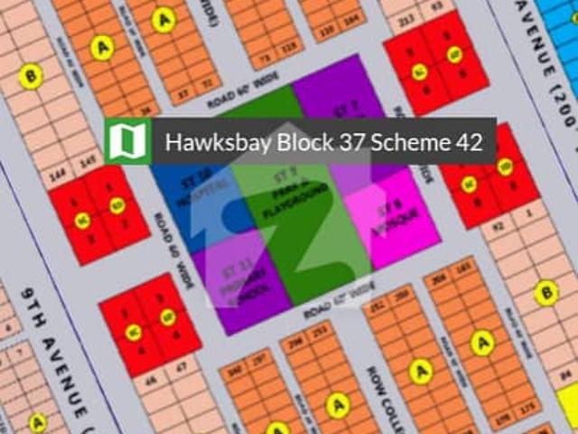 Chance Deal Plot For Sale In Scheme 42
