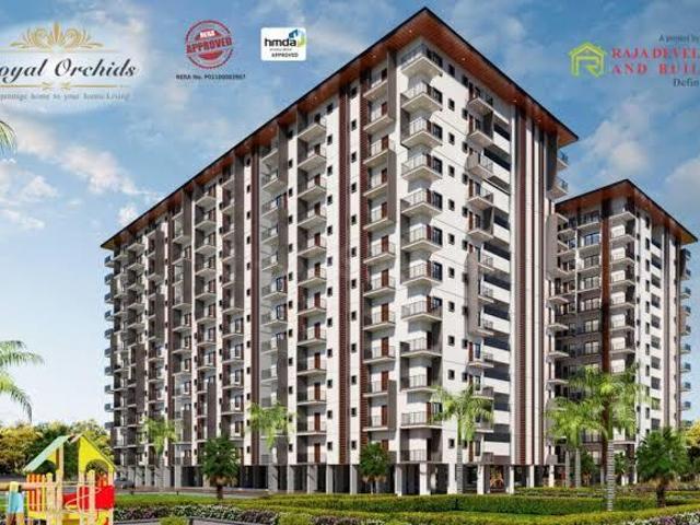 Raja Royal Orchids,Chandanagar 2 BHK Apartment For Sale Hyderabad