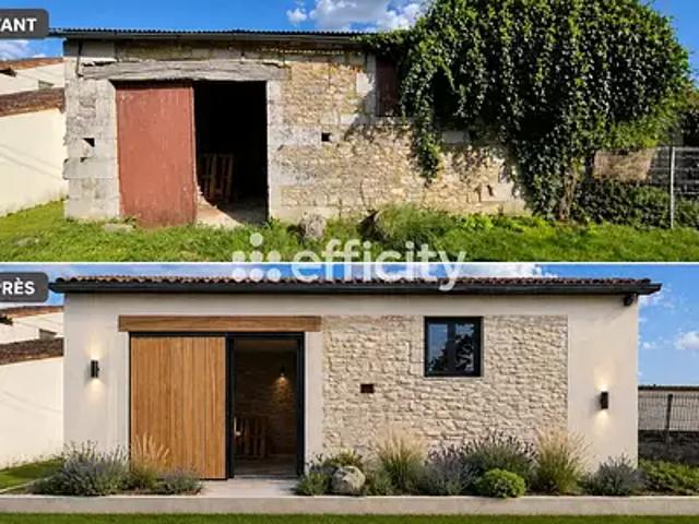 Chaniers 17610 Achat / Vente maison 2 pièces t2