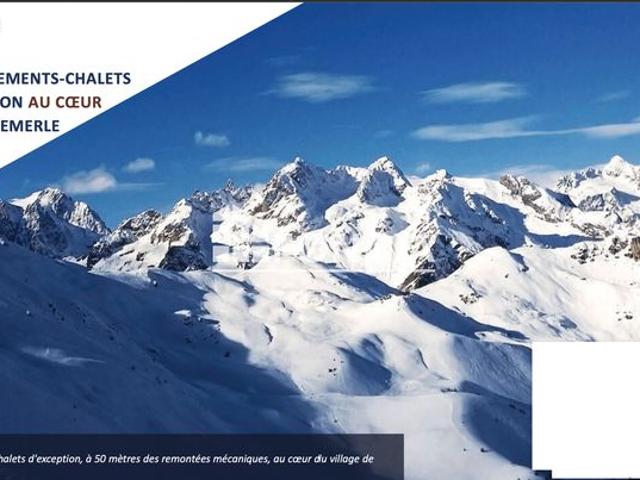 Chantemerle pied de piste, triplex 3 chambres, frais notaire réduits