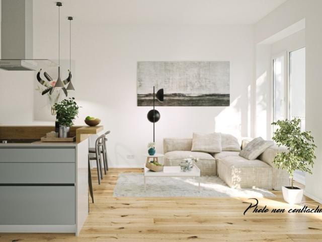 Chantepie Appartement 2 pièces de 41.59m² balcon de 6.15m² 1er étage ascenseur stationnement