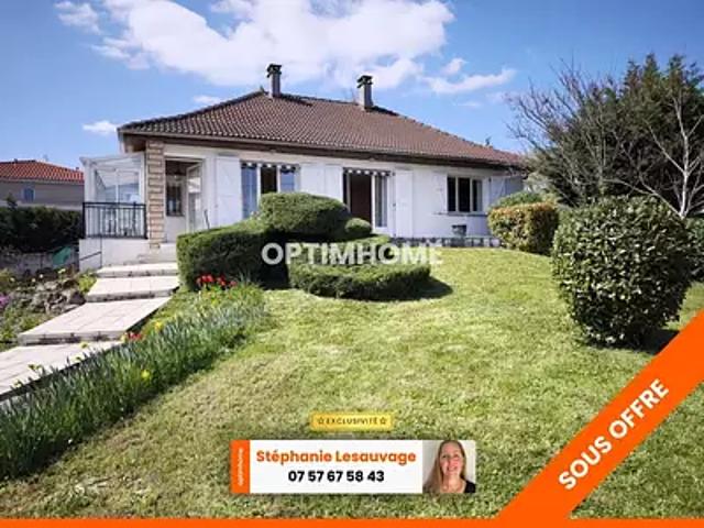 Chaponost 69630 Achat / Vente maison 5 pièces t5 terrasse cave
