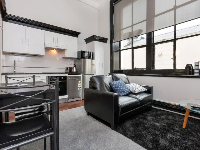 Character Charm in the Heart of the City Spacious Two Bedroom Apartment at the Iconic Elliott Hotel
