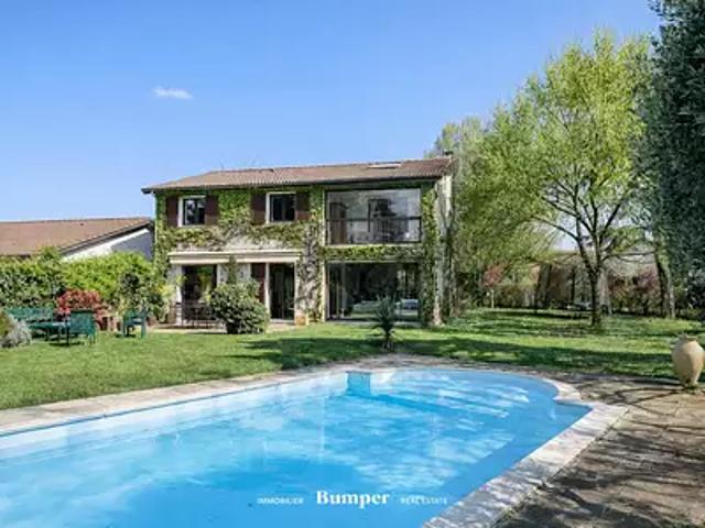 Charbonnières les Bains 69260 Achat / Vente maison 7 pièces t7 piscine