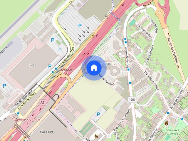 Charismatic studio next to the Geneva Airport