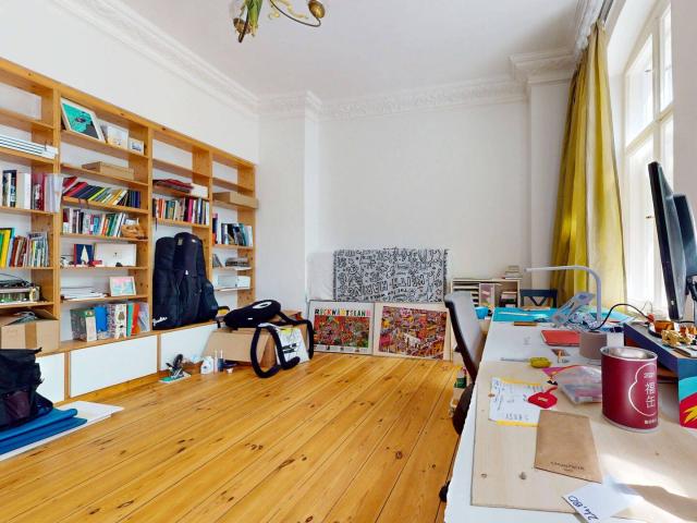 Charlottenburger Klassiker: Hohe Decken, Dielenboden und ruhige Hoflage