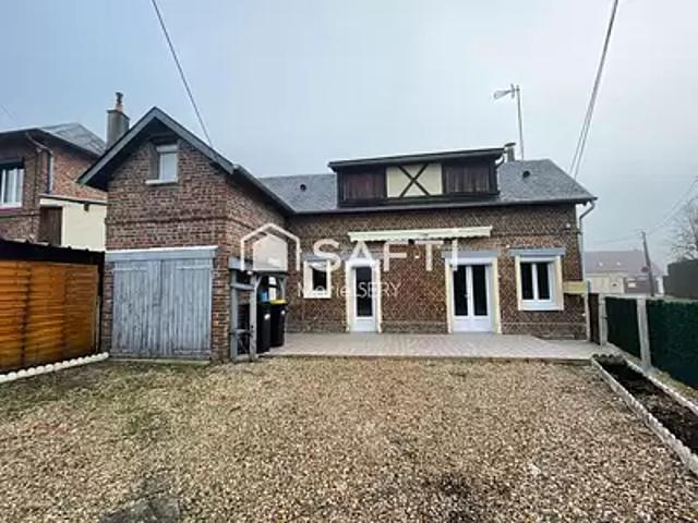 Charleval 27380 Achat / Vente maison 3 pièces t3 terrasse parking