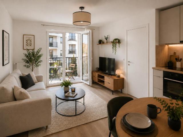 Charmant 2 pièces avec balcon – Thiais / Quartier Grands Champs – proche ligne 14