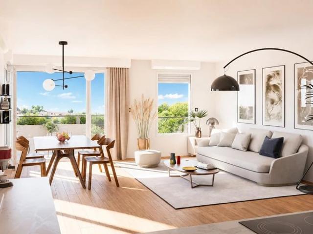 Charmant 2 pièces de 45 m²