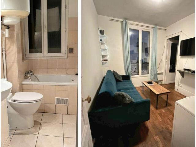 Charmant 2 pièces meublé – 23 m² – Clichy