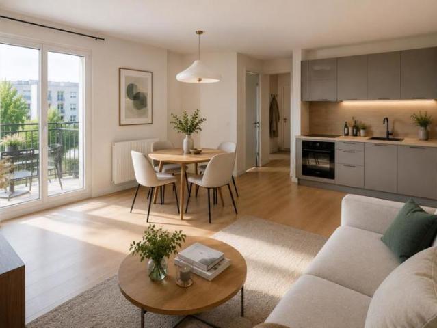 Charmant 3 pièces avec balcon – Thiais / Sainte Marthe Parc – proche ligne 14