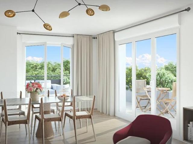 Charmant 3 PIÈCES de 68m² avec jardin