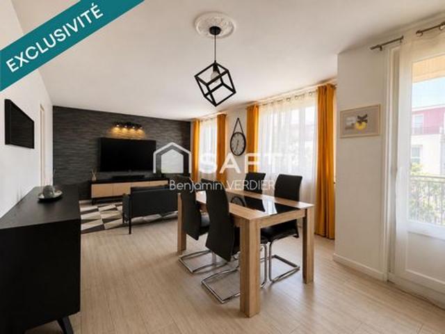 Charmant T3 72 m², résidence calme avec box