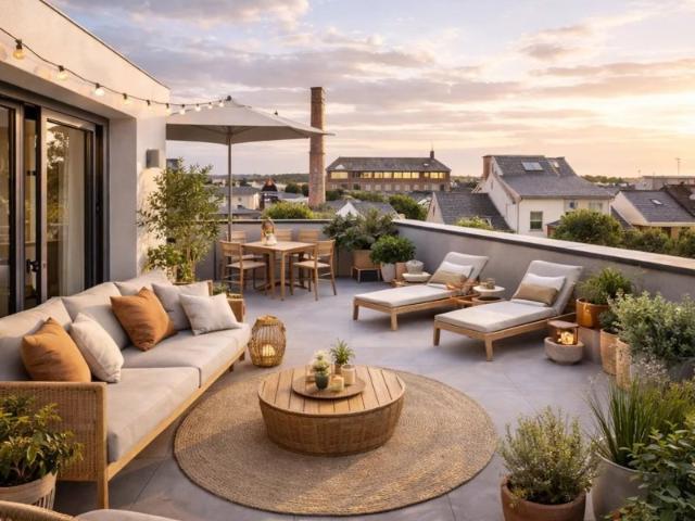 Charmant T3 avec grande terrasse