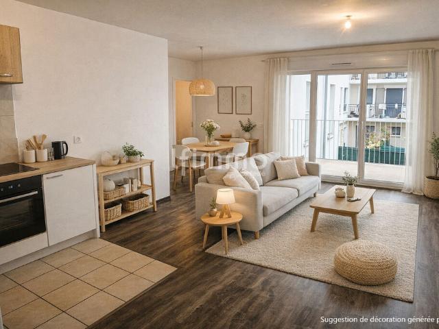 Charmant T3 de 58m2 avec place de parking